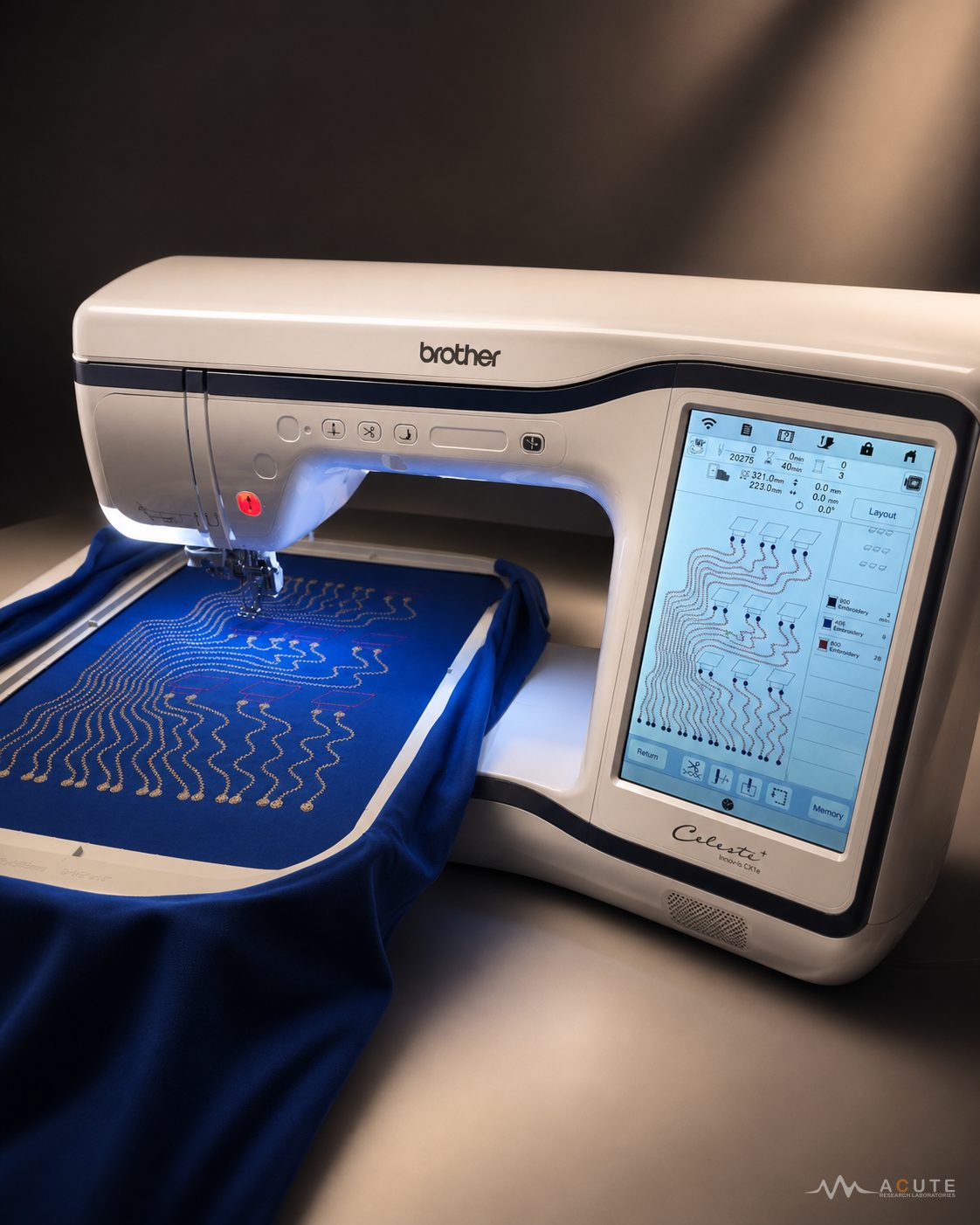 Embroidering Conductive Paths
